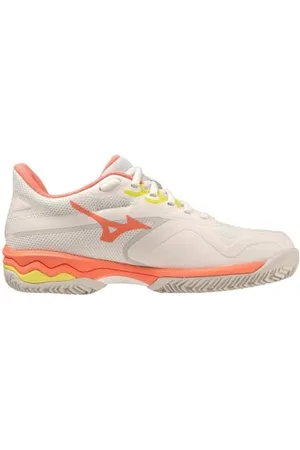 Mizuno Onda Supera la Luce 2, Tennis Donna, Snwwht Fusncorl Sspring, 39 EU