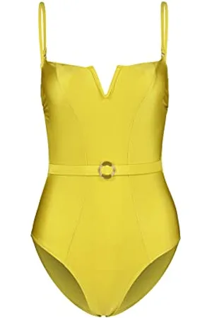 Trendyol Costume da Bagno in Maglia con Dettagli ad Arco da Donna, , 0