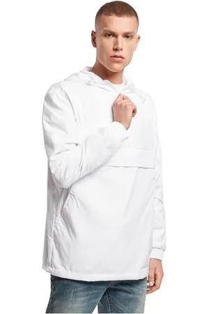 Build Your Brand Basic Pull Over Jacket Giacca a Vento, , L Uomo