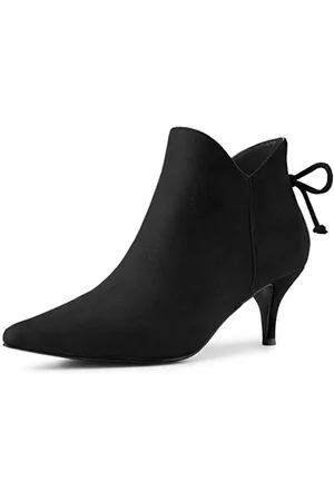 Allegra K Stivaletti da donna a punta con tacco gattino, , 38.5 EU