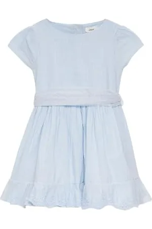 QS by s.Oliver 2161897 Vestito, Celeste, 92 Bambina