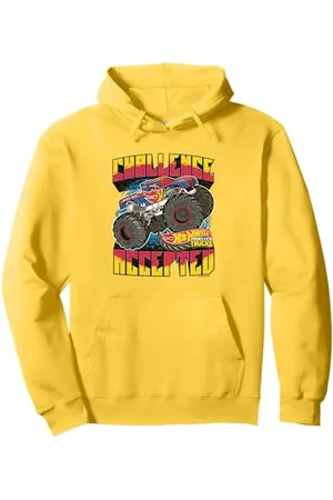 Hot Wheels Monster Trucks - Sfida accettata Felpa con Cappuccio