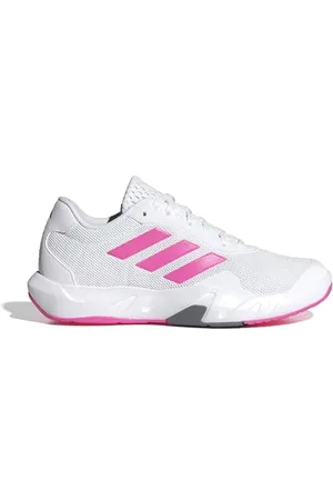 adidas Amplimove Trainer Shoes, Scarpe da Ginnastica e da Allenamento Donna, Cloud White/Lucid Pink/Grey, 36 EU