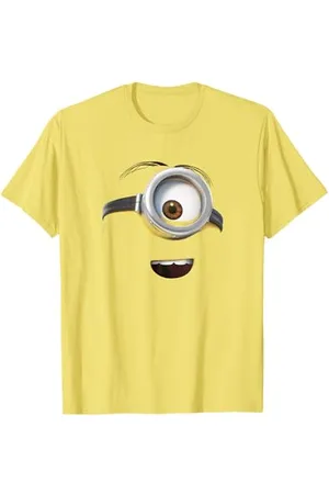Minions Stuart Big Smiling Face Maglietta