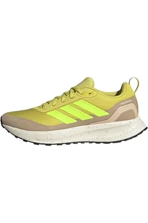 adidas RUNFALCON 5 TR Running Shoes, Scarpe da Corsa Donna, Pure Sulfur/Lucid Lemon/Warm Sandstone, 37 1/3 EU