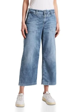 Street one A379012 Jeans a Gamba Larga, , 33W x 26L Donna
