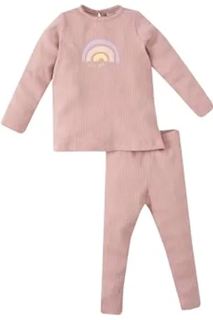 DeFacto Pigiami per bambine, pigiami comodi per bambine dolci, pigiami comodi per bambine, pigiami comodi in set pigiama per bambine