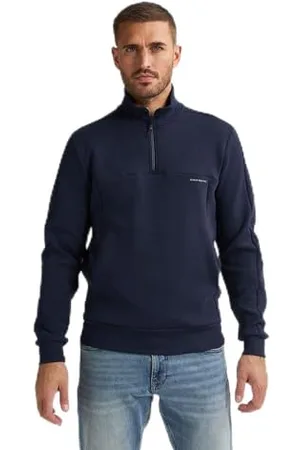 Petrol Industries Men Sweater Collar Zip Felpa, , M Unisex-Adulto
