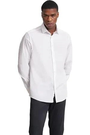 Bugatti 9150-98500 Camicia Casual 1:1 Manica, , XL Uomo