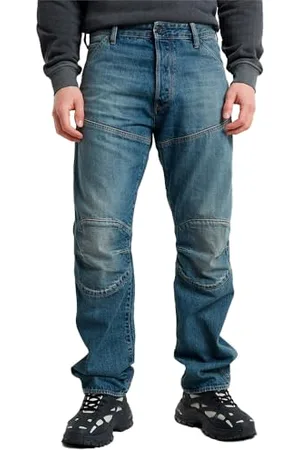 G-Star Uomo Elwood 3D Regular Jeans, (antique faded oasis D23699-D499-D338), 33W / 34L
