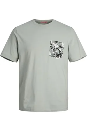 JACK & JONES Joraruba Convo Pocket Tee SS Crew Neck T-Shirt, , XS Uomo