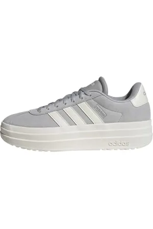 adidas VL Court Bold Shoes, Scarpe Donna, Grey Two/off White/Core White, 42 EU