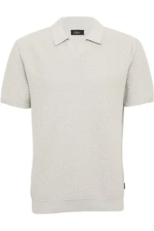 QS by s.Oliver 2165118 Maglione a Maniche Corte, , L Uomo