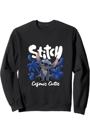 Disney Lilo & Stitch Cosmic Cutie Tropical Logo Felpa