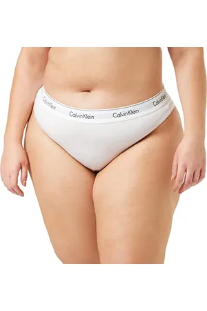 Calvin Klein Thong 0000F3786E, Perizoma Donna, (White), S