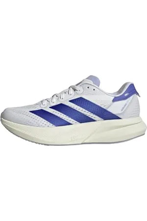 adidas Duramo Speed 2 Running Shoes, Scarpe da Corsa Donna, Cloud White/Lucid Blue/Cobalt Blue, 38 EU