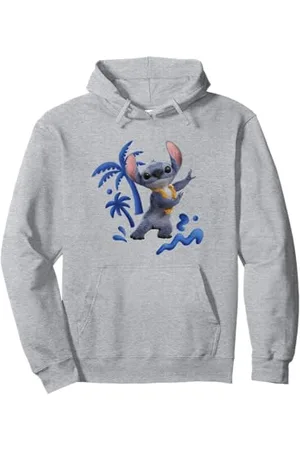 Disney Lilo & Stitch Cute Hula Dancing Stitch Felpa con Cappuccio