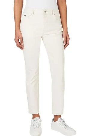 Pepe Jeans Tapered vita alta PL204591, Jeans Donna, (Denim-wi5), 24W / 28L