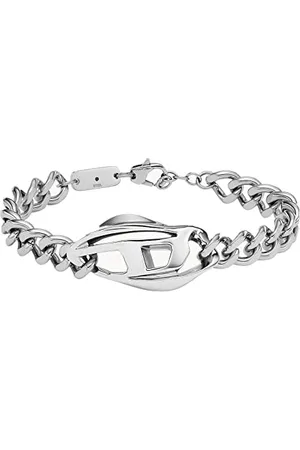 Diesel Bracciale in acciaio inox tono , DX1413040, Eine Grösse, Acciaio inossidabile, Nessuna pietra preziosa