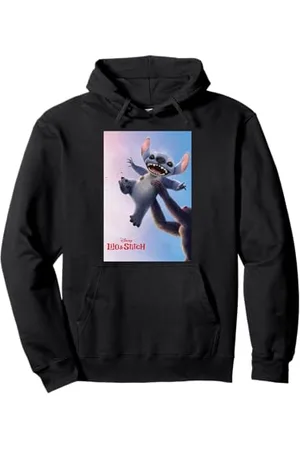 Disney Lilo & Stitch Rafiki Lifting Stitch Poster Felpa con Cappuccio