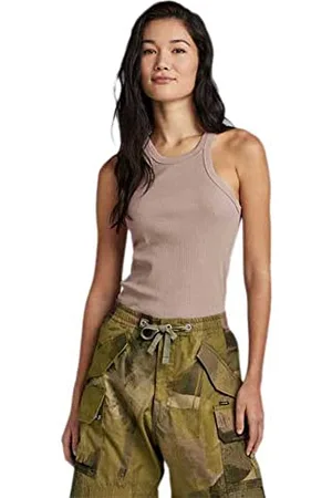 G-Star Donna Italian Army Ultra Slim Tank Top, (dumic D22768-D289-5788), XS