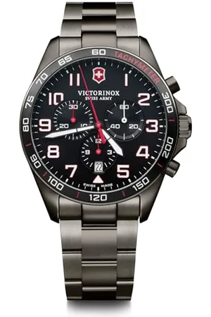 Victorinox Orologio Cronografo Automatico Uomo con Cinturino in Pelle 241890