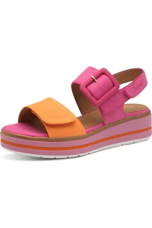 Jana Damen Flache Sandale Vegan, Bassi Donna, , 37 EU