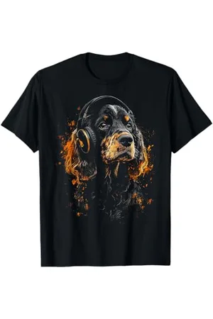 DogtastiQ Cuffia con motivo cane Cocker Spaniel Maglietta