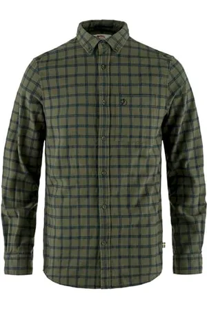 Fjällräven FJALLRAVEN Övik Flannel Shirt M T, , XS Uomo