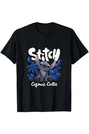 Disney Lilo & Stitch Cosmic Cutie Tropical Logo Maglietta