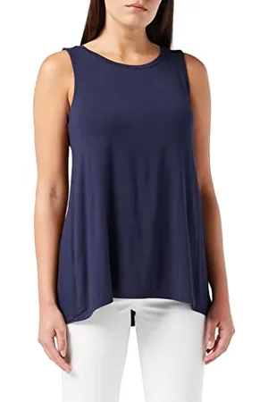 Amazon Canotta Svasata (Taglie Forti Disponibili) Donna, , XS
