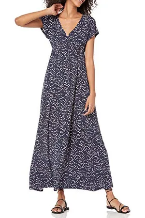 Amazon Maxi Abito con Vita Stretta (Disponibile in Taglie Forti) Donna, , XL