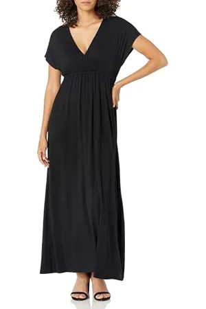 Amazon Maxi Abito con Vita Stretta (Disponibile in Taglie Forti) Donna, , XXL