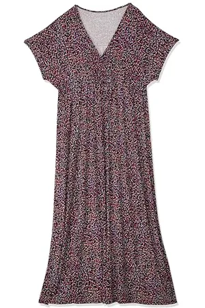 Amazon Maxi abito con vita stretta (disponibile in taglie forti) Donna, , M