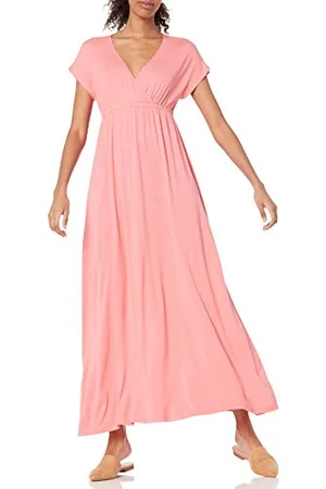 Amazon Maxi Abito con Vita Stretta (Disponibile in Taglie Forti) Donna, , S