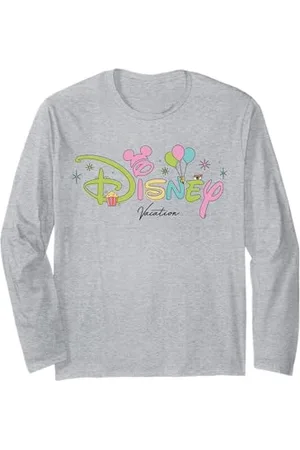 Disney Vacation Celebration Logo Birthday Party Group Trip Maglia a Manica