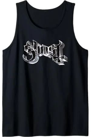 Ghost – Skeleta Chrome Logo Canotta