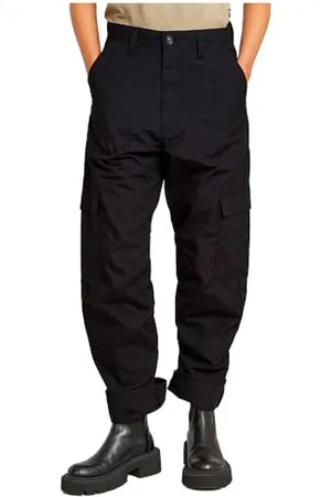 G-Star Donna Cargo 3D Boyfriend Pants, (dk black D26030-C973-6484), 30W / 34L