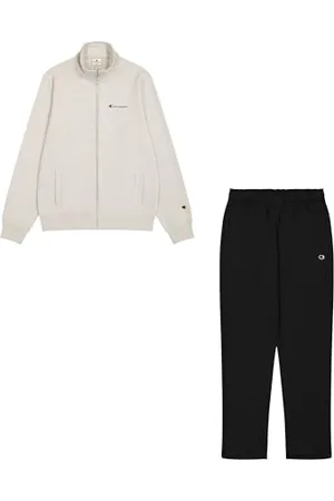 Champion Legacy Script Shop (220288) -Soft Compact Powerblend Fleece High-Neck Tuta Sportiva, (SVL/NBK), XXL Uomo