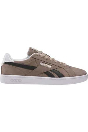 Reebok Scarpe da ginnastica unisex Court retrò, grigio/nero/bianco/fucsia, 45,5 EU, , 45.5