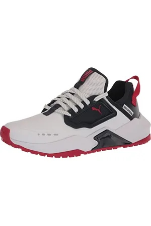 PUMA GS.One, Scarpe da Golf Uomo, Giacca da Sci pattuglia Bianca, 45 EU