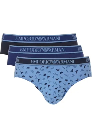 Emporio Armani Core Logoband 3-Pack Brief Briefs, , XXL Men