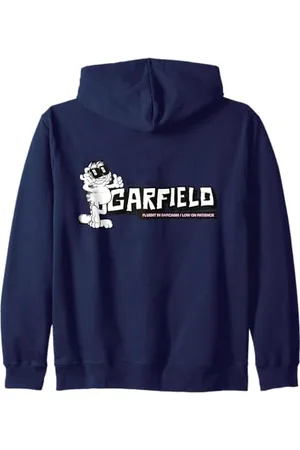 Garfield Fluente nel sarcasmo Felpa con Cappuccio