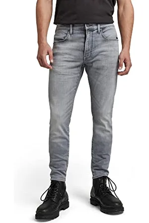 G-Star Uomo Revend FWD Skinny Jeans, (sun faded glacier grey D20071-A634-C464), 34W / 32L