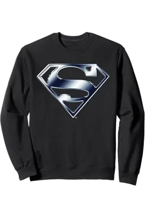 DC Comics Originals Superman Icona Logo Retro Vintage Epico Supergirl Superwoman Felpa