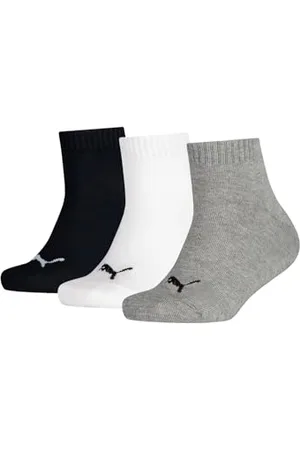 PUMA Quarter Recycled Cotton Calzini, , 35-38 (Pacco da 3) Unisex-Bambini e Ragazzi