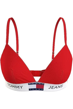 Tommy Hilfiger Padded Triangle (Ext Sizes) Uw0uw04672 Reggiseni a triangolo, (Deep Crimson), XL Donna