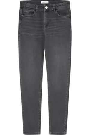 Springfield 1.t.b. Jeans Slim Crop Básico, , 38 Donna