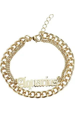 Urban classics Cavigliera unisex con ciondolo a forma di segno zodiacale, collana da uomo e donna, disponibile in 12 varianti, lunghezza 22 cm o 25 cm, L/XL, Ferro, Nessuna pietra preziosa