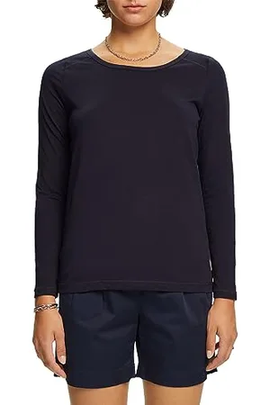 ESPRIT 083EE1K304 T-Shirt, 400/Navy, XXS Donna